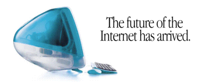 The Bondi Blue iMac G3.