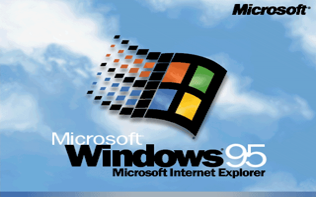 Windows 95 starting